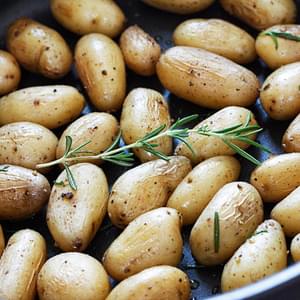 Teeny Tiny Potatoes with Rosemary