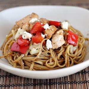 Balsamic Chicken Noodle Bowl