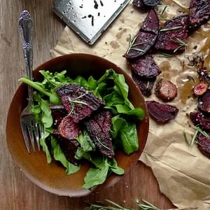 Simple Rosemary Roasted Beets