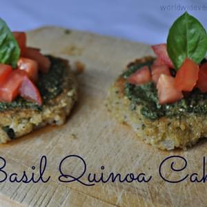 Basil Quinoa Cakes