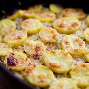 Onion Potato Gratin