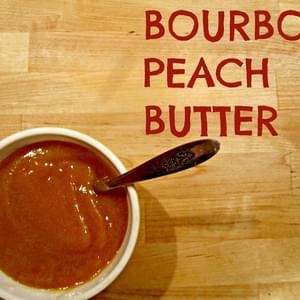 Homemade Bourbon Peach Butter