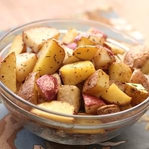Perfectly Simple Rosemary Roasted Potatoes