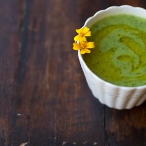 Spinach and Zucchini Soup