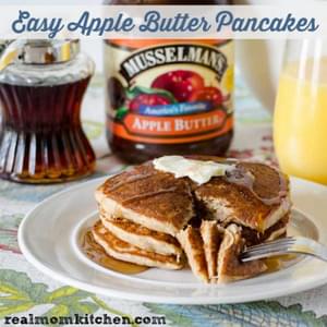 Easy Apple Butter Pancakes