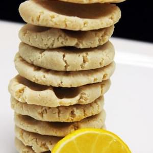 Raw Lemon Cookies