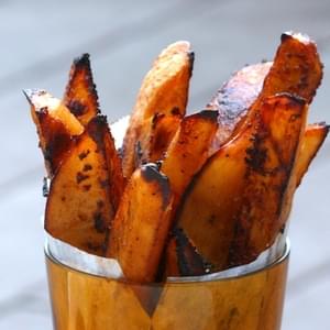 Oven Baked BBQ Fries