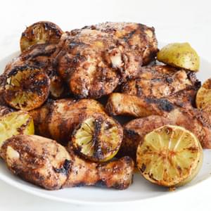 Spicy Chicken with Grilled Lime