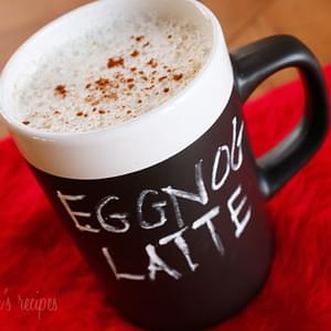 Skinny Eggnog Latte