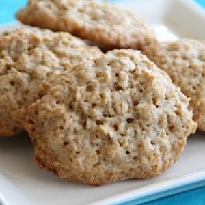 Flourless Caramel Oat Cookies