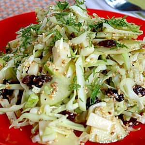 Cabbage and Sesame Seeds Salad