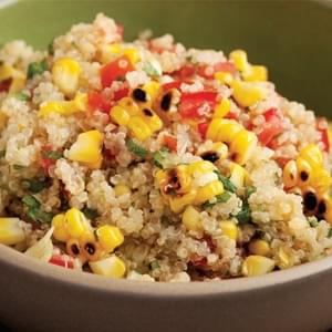 Grilled Corn and Quinoa Salad