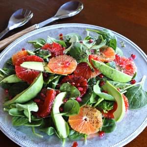 Winter Citrus Salad with Poppy Seed Dressing