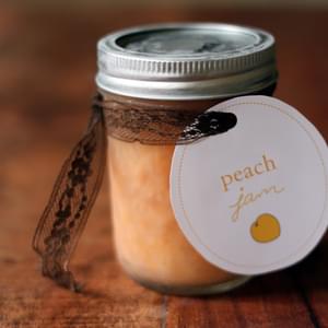 Rustic Peach Jam