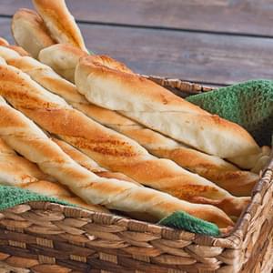 Twisted Parmesan Breadsticks