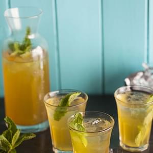 Chamomile Iced Tea With Apple And Passion Fruit