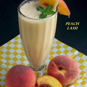 Peach Lassi (Smoothie)