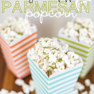 Rosemary, Black Pepper, & Parmesan Popcorn