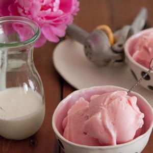 White Nectarine Ice Cream