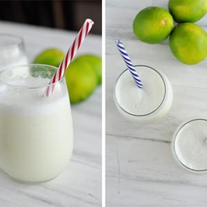 Brazilian Lemonade {Or In Other Words 2-minute Blender Limeade}