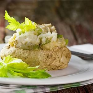 Clam Chowder Baked Potatoes