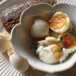 Soft-Boiled Eggs and Toast