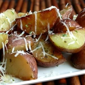 Cheesy-Italian Pressure Cooker Potatoes