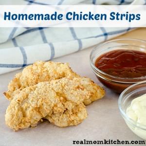 Homemade Chicken Strips