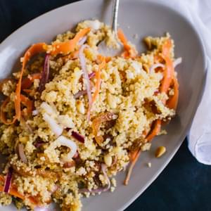 Orange, Apricot and Carrot Couscous