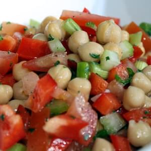 Chickpea Tomato Salad