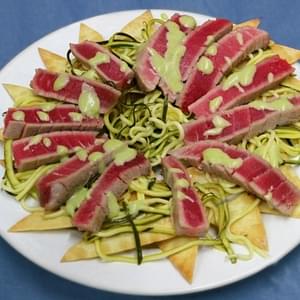 Sweet and Spicy Seared Tuna