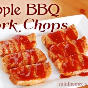 Apple BBQ Pork Chops