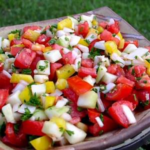 Ezme Salatasi (Turkish Tomato Salad)