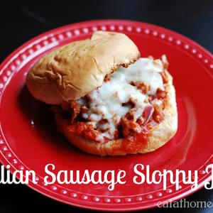 Italian Sausage Sloppy Joes – 15 Minute Meal