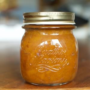 Honey-Sweetened Peach Vanilla Jam