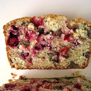 Cranberry Pecan Bread (adapted from Cooks Illustrated)