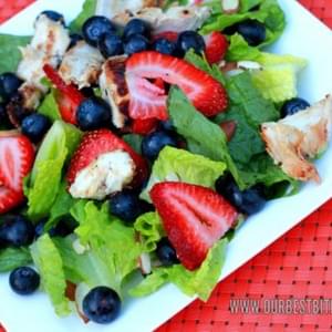 Grilled Chicken & Berry Salad