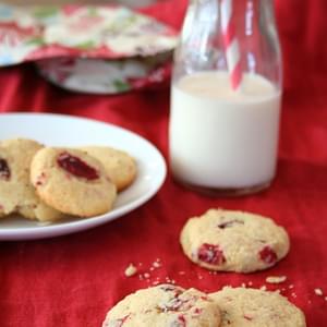 Cranberry Ginger Butter Cookies – Low Carb and Gluten-Free