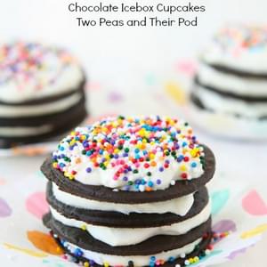 Chocolate Icebox Cupcakes