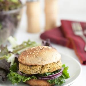 Chickpea and Spinach Burgers