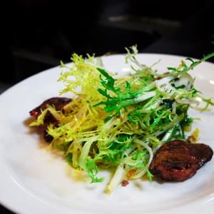 Frisée Salad with Duck Livers
