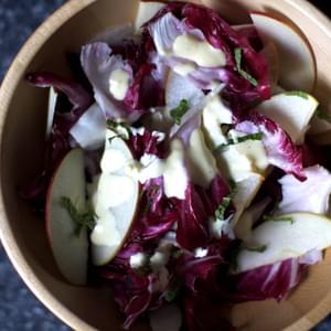 Radicchio, Apple and Pear Salad