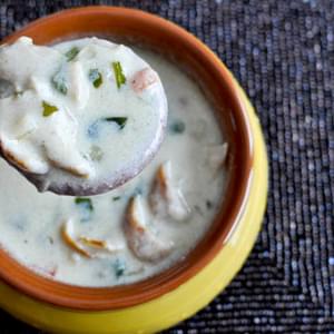 Creamy Chicken and Brie Soup