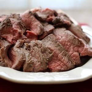 Perfectly Simple and Sliceable CrockPot Roast Beef