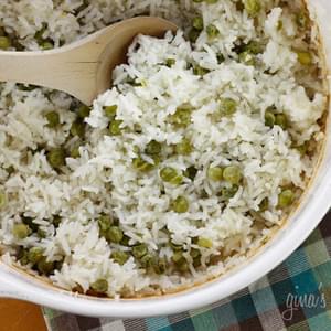 Baked Rice and Peas