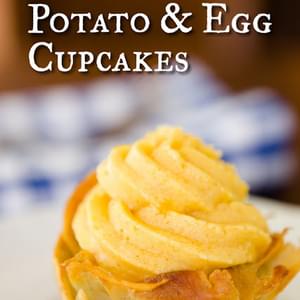 Potato and Egg Cupcakes