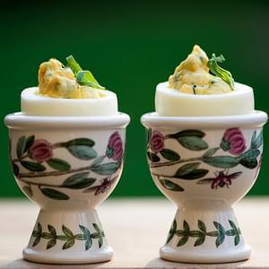 Deviled Eggs with Tarragon and Shallots
