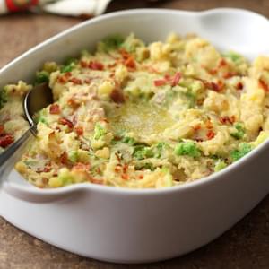Irish Colcannon ~ Potatoes with Bacon and Cabbage
