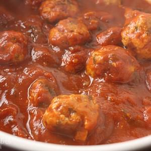 Skinny Italian Turkey Meatballs
