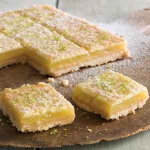 Lime Curd Bars with Coconut Crust